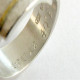 Chunky Sterling Silver Rounded Hammered Ring