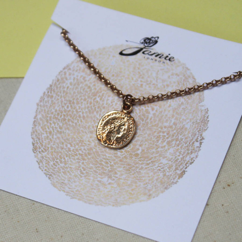Coin Necklace - Gallery Image 3 Coin necklace gallery image