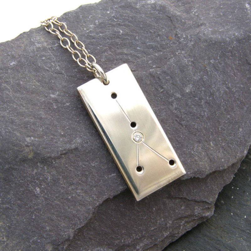 Star Sign Silver Pendant Star Sign Silver Pendant