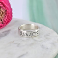Couples personalised band product view