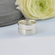 Couples Personalised Silver Band