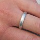 Handmade Sterling Silver Hammered Ring