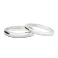Sterling Silver D-Shape Wedding Band D-shape wedding band product image