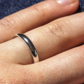 D-Shape Wedding Band D-shape wedding band product image