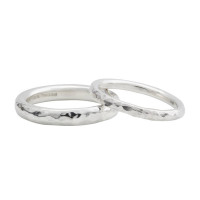 Sterling Silver Halo Wedding Band