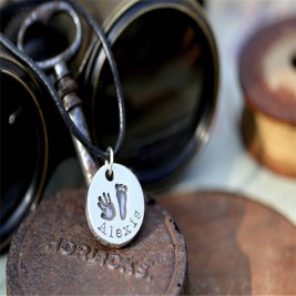 Mens First Impressions Personalised Coin Chain