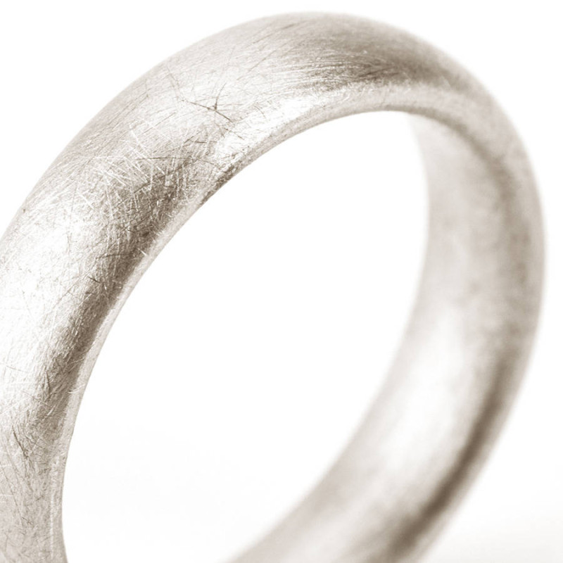 Gents Soft Pebble Wedding Ring product image