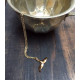 Gold Whale Tail Pendant Necklace