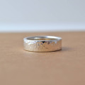 Hammered Silver Hidden Message Ring Hammered silver hidden message ring