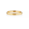 Arturo hammered wedding ring for men in Fairtrade gold