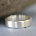 Handmade Satin Rectangular Wedding Ring Handmade satin rectangular wedding ring