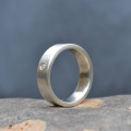 Handmade men's engagement ring product image