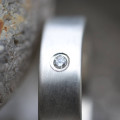 Handmade men's engagement ring product image