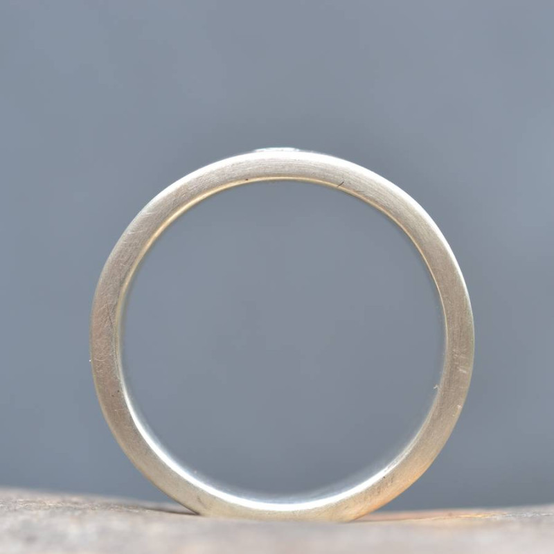 Handmade men's engagement ring product image