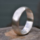 Handmade Silver Satin Finish Wedding Ring