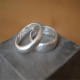 Handmade Silver Satin Finish Wedding Ring