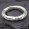 Gents Silver Rose Root Ring Gents Silver Rose Root Ring