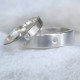 His And Hers Silver Wedding Rings