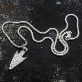Hunters Moon Silver Necklace