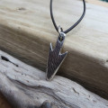 Hunters Moon Chunky Silver Arrowhead Necklace Hunters Moon chunky silver arrowhead necklace