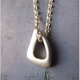 Infinity Triangle Necklace