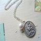 Large St Christopher Charm Necklace