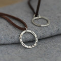 Personalised Circle on Suede product view Personalised Circle on Suede product image