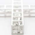 Man in a Cage micromachined pendant product image