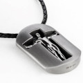 Man Tag Pendant gallery image Man Tag Pendant gallery image
