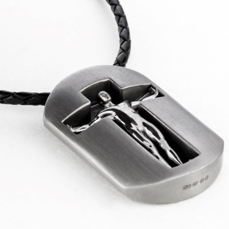 Man Tag Pendant gallery image Man Tag Pendant gallery image
