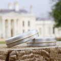Medium Sterling Silver Ring with 18ct Gold Detail Medium sterling silver ring with 18ct gold detail