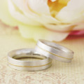 Medium Sterling Silver Ring with 18ct Gold Detail Medium sterling silver ring with 18ct gold detail