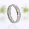 Men's comfort fit 18ct gold wedding ring