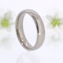 Mens Comfort Fit 18ct Gold Wedding Ring