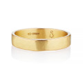 Loki Men's Fairtrade 18ct Gold Wedding Ring Loki men's Fairtrade 18ct gold wedding ring product view