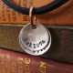 Mens Flippy Disk Necklace