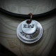 Mens Flippy Disk Necklace