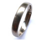 Mens 18ct White Gold Wedding Ring