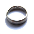 Men's 18ct White Gold Wedding Ring Men's 18ct white gold wedding ring