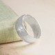 Mens Hammered Sterling Silver Ring