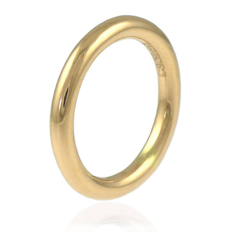 Halo Wedding Ring in 18ct Gold Halo wedding ring product image
