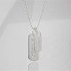 Mens Birth Day Celebration Dog Tags Necklace