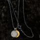 Night And Day Mixed Metal Mens Necklace