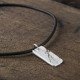 Mens Strike Silver Pendant