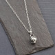 Meteorite Spinning Orb Necklace