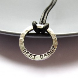 Mini Personalised Dad Necklace