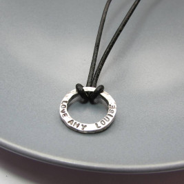 Mini Personalised Dad Necklace