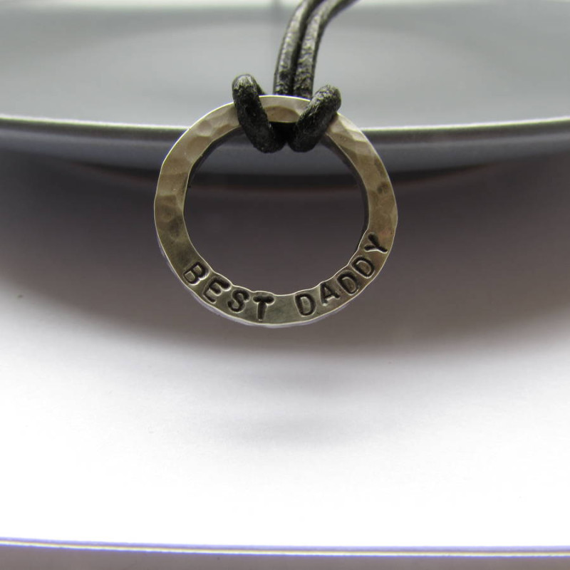 Mini Personalised Dad Necklace Mini Personalised Dad Necklace product image