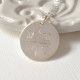 Engraved Monogram Arrows Necklace