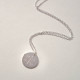 Engraved Monogram Arrows Necklace